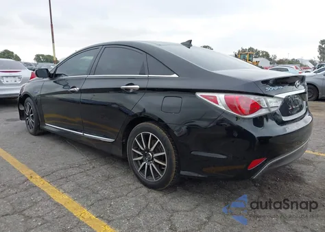 2015 Hyundai Sonata Hybrid Limited из США, поврежденный, VIN KMHEC4A4XFA131067